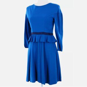 Alter Ego Cult Ruffle Peplum Dress Size 42 EU - Retail $785 - NWT
